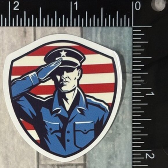 🌀10/$10🌀 Red White Blue 4th Of July Waterproof Vinyl Sticker Decal - Picture 1 of 1
